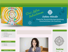 Tablet Screenshot of das-leben-liebenlernen.de